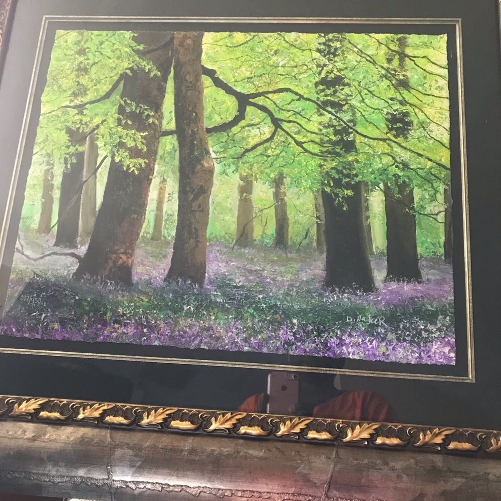 Beautiful authentic painting by David Najar